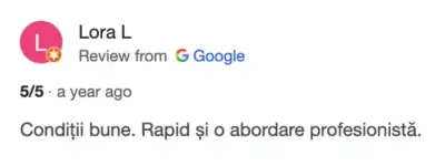 Recenzie client despre Ideal Credit